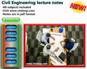 Read more about the article CIVIL ENGINEERING VTU NOTES 2015 SCHEME | DIRECT LINK